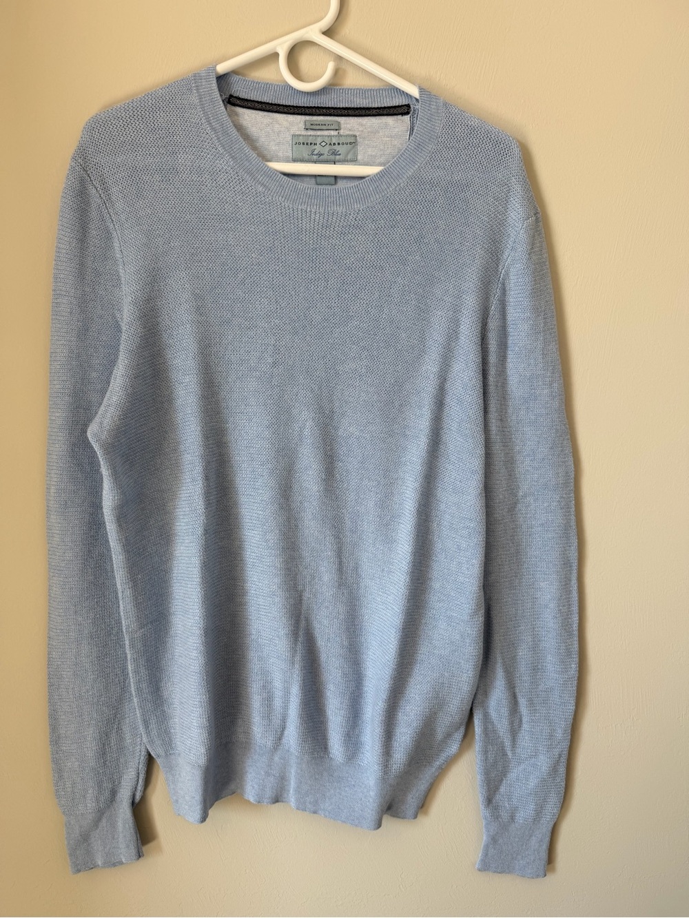 Joseph Abboud Blue Crewneck Men's Sweater